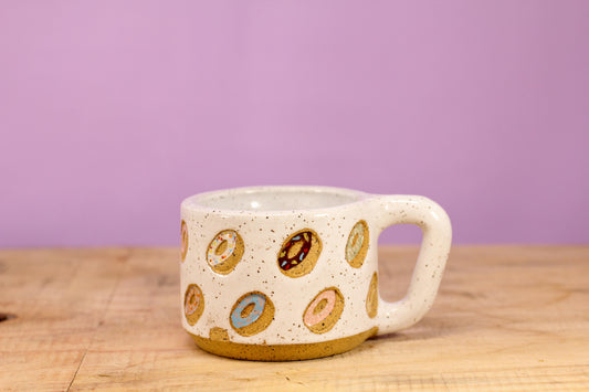 Donut MINI Mug Speckled #58- (6 oz.)
