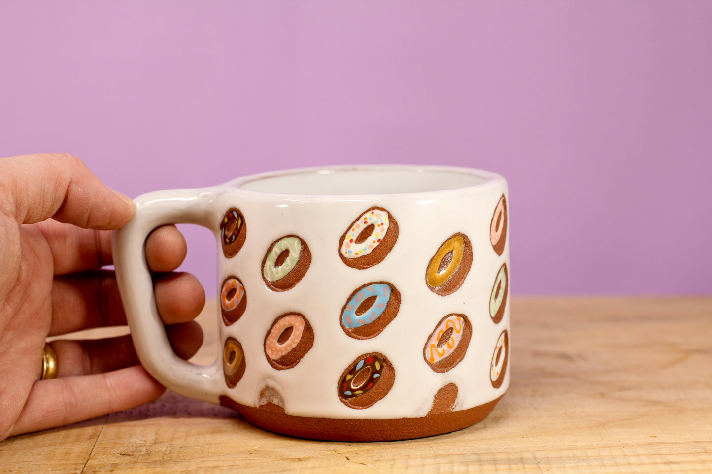 Donut Mug Chocolate #60- (13 oz.)