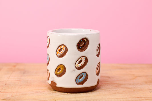 Donut Tumbler Chocolate #54- (8oz.)