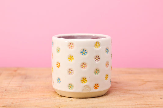 "Tiny Flower" Tumbler #73- (9 oz.)