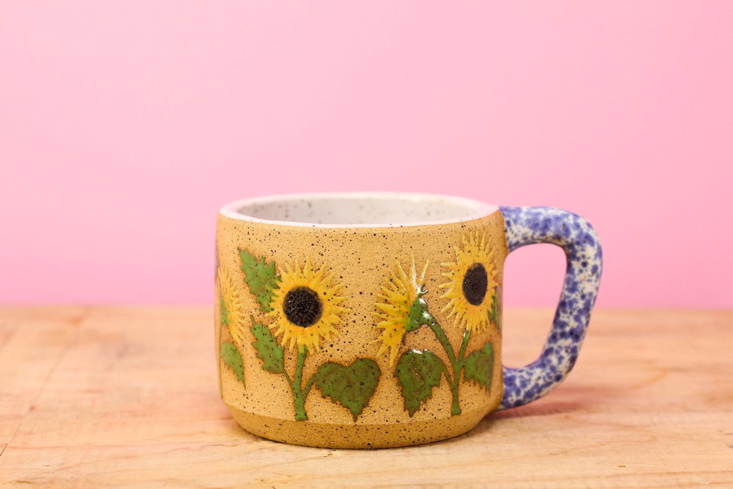 Wildflower Sunflower MINI Mug #112- (9 oz.)