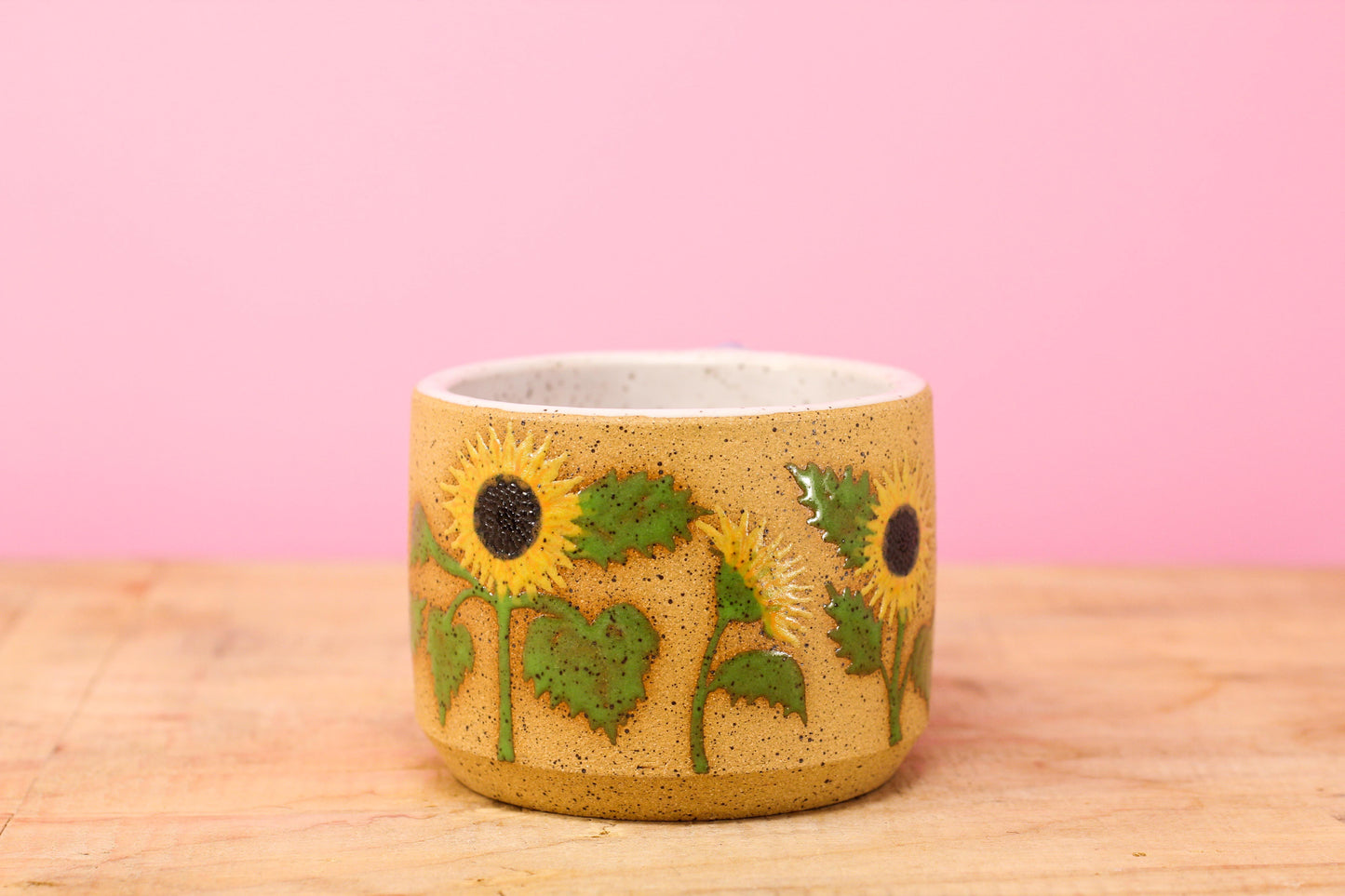 Wildflower Sunflower MINI Mug #112- (9 oz.)