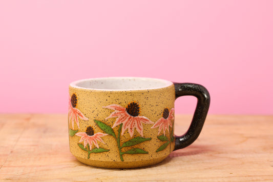 Wildflower Echinacea MINI Mug #121- (8 oz.)