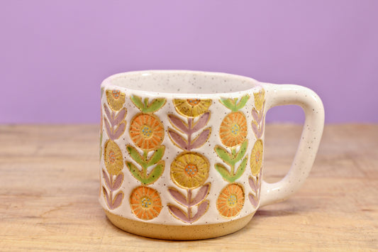 Flower Chain Mug #32 (12.5 oz.)