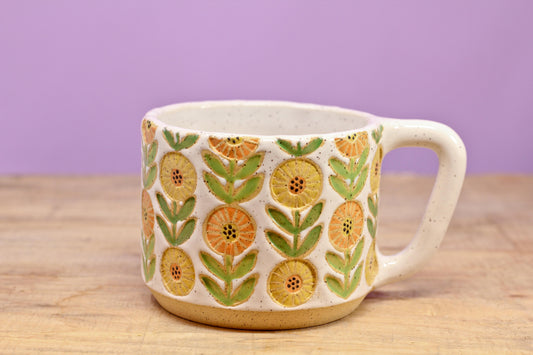 Flower Chain Mug #33 (13 oz.)