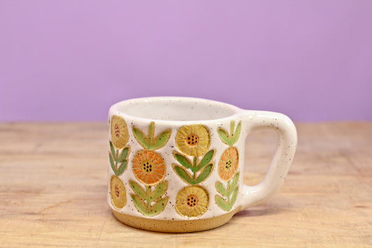 Flower Chain MINI Mug #39 (6.5 oz.)