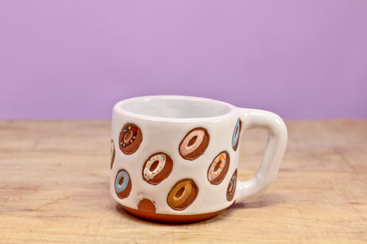 Donut MINI Mug Chocolate #70- (5.5 oz.)