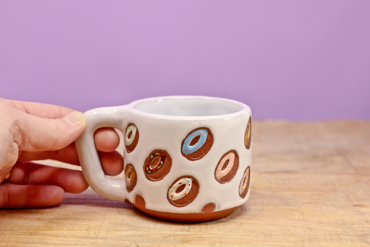 Donut MINI Mug Chocolate #70- (5.5 oz.)