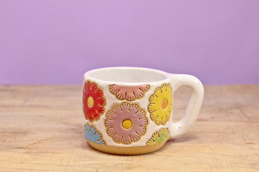 Sugar Cookie Flower MINI Mug #82-(6 oz.)