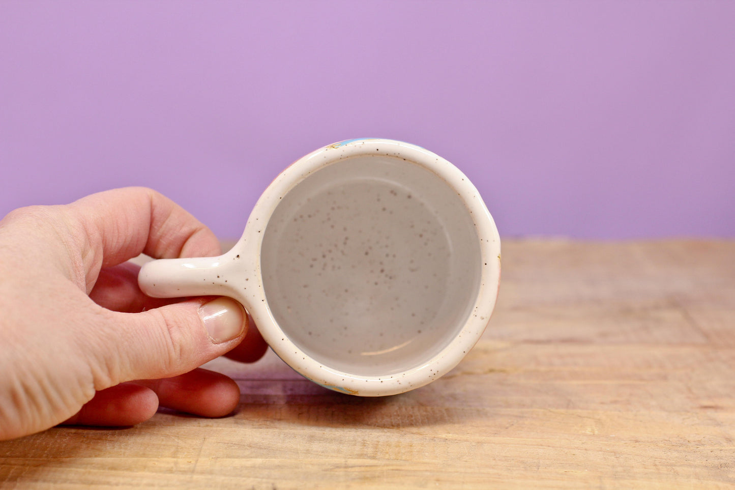 Sugar Cookie Flower MINI Mug #84- (6.5 oz.)