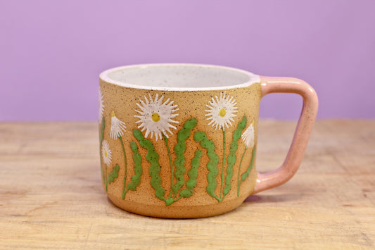 Wildflower Daisy Mug #139- (13.5 oz.)