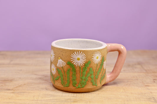 Wildflower Daisy MINI Mug #140- (7.5 oz.)