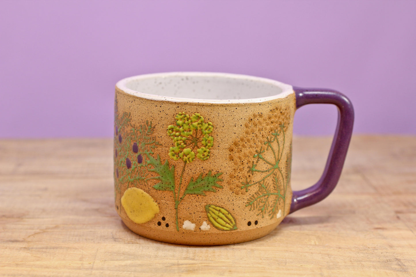 Wildflower Ginny Botanical Mug #141- (14.5 oz.)