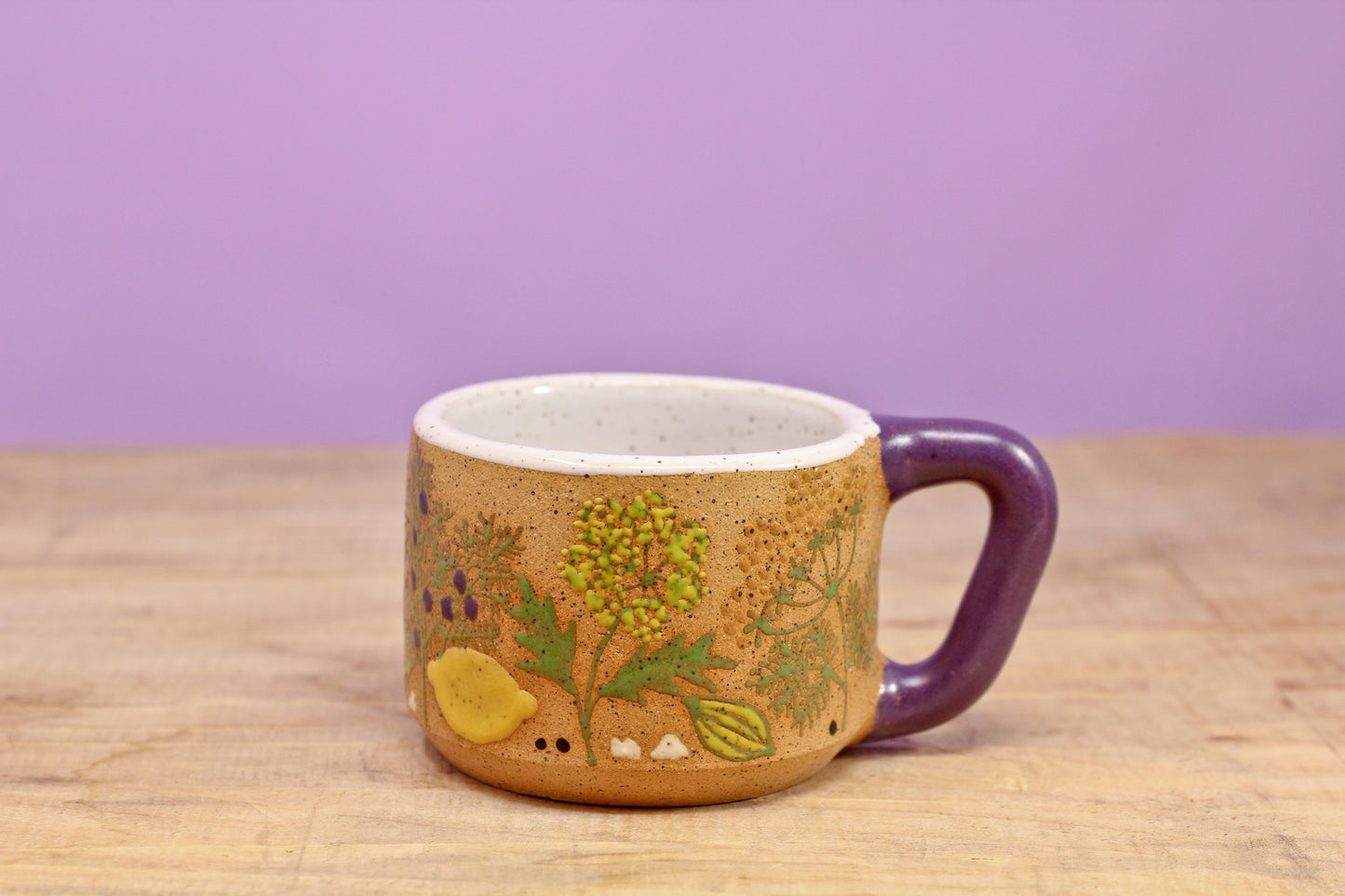 Wildflower Ginny Botanical MINI Mug #143- (6 oz.)