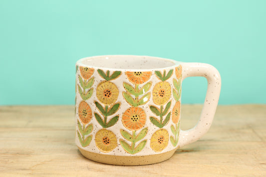 Flower Chain Mug #160 (12 oz.)