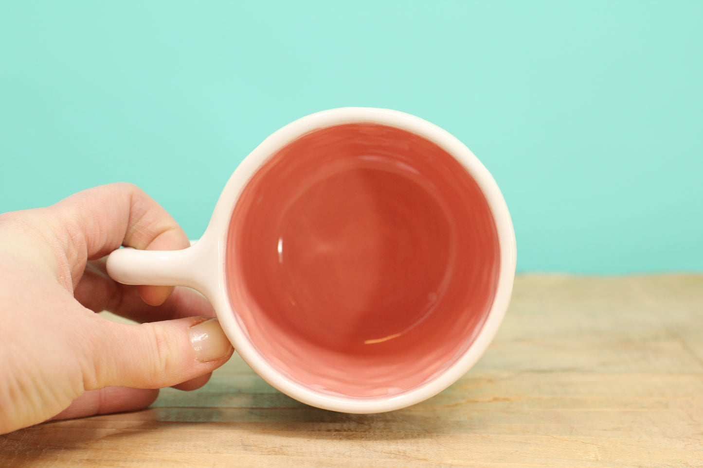 "Tiny Flower" Mug-Pink #186- (12.5 oz.)