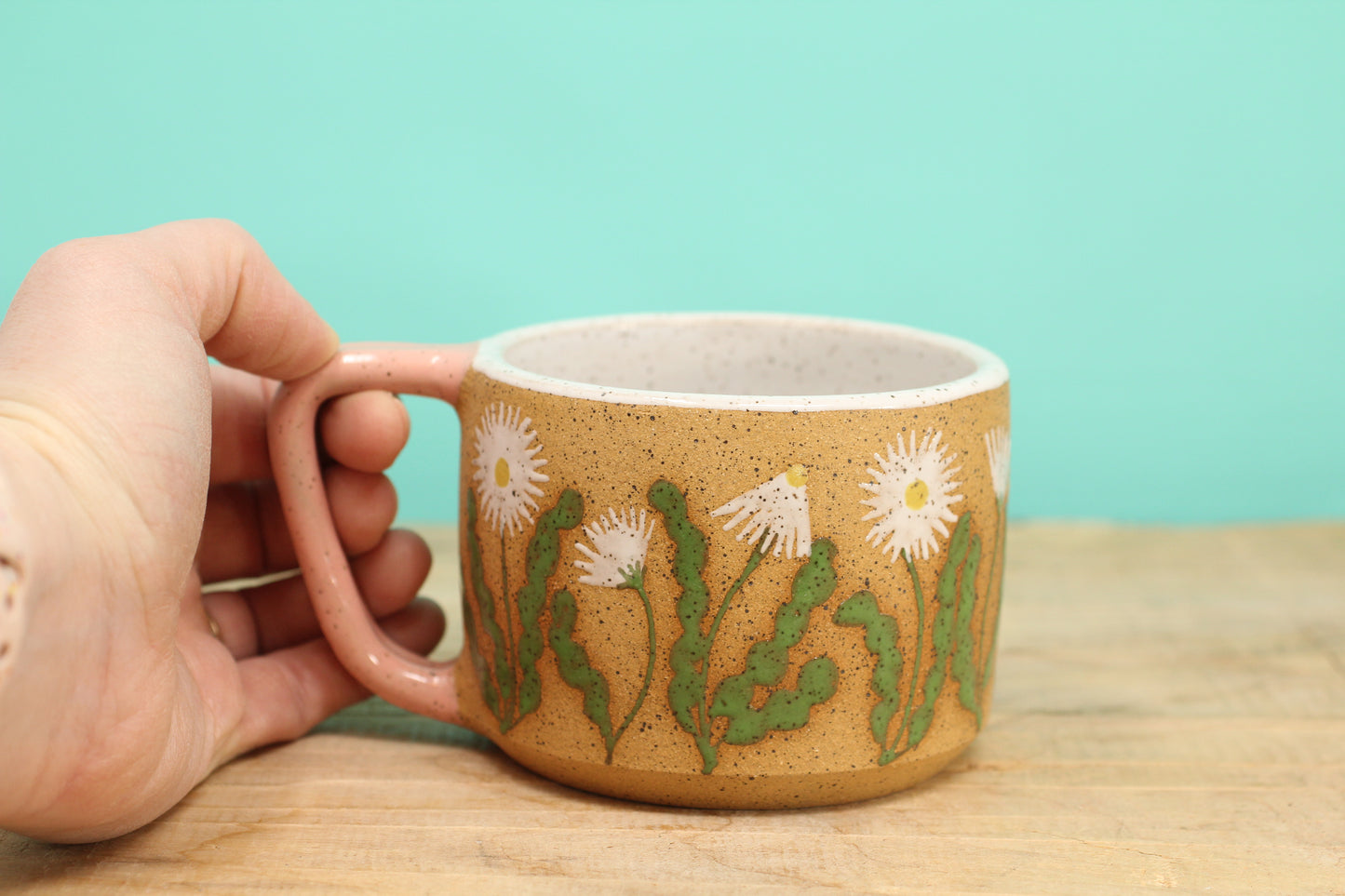 Wildflower Daisy Mug #204- (11.5 oz.)