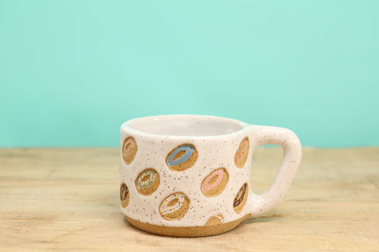 Donut MINI Mug Speckled #210- (6 oz.)