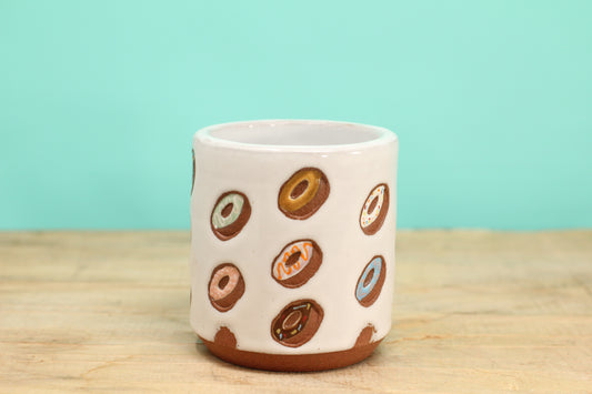 Donut Tumbler Chocolate #211- (8oz.)